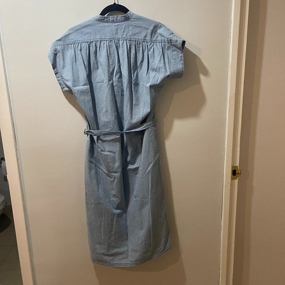 Trovata Birds of Paradis Classic Astrid Esy Dress Chambray - Picture 6 of 7